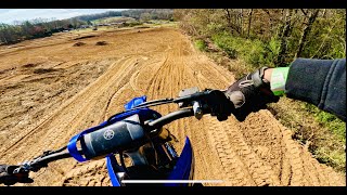 2023 YZ250 2 STROKE FIRST RIDE GOPRO 11 [upl. by Einahets]