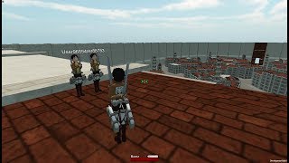 AoT Fan Game Preview  Multiplayer Test [upl. by Stoneman]