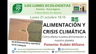 Charla Alimentación y Cambio Climático [upl. by Ecarg]