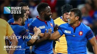 Superb tries and skills from France  RWC 2015 [upl. by Gregoire]