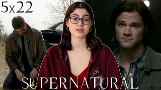 SWAN SONG Supernatural 5x22 Reaction amp Commentary SEASON 5 FINALE [upl. by Portuna]