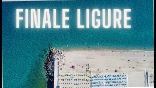 FINALE LIGURE ITALY  Drone Aerial Footage 4K [upl. by Bette444]