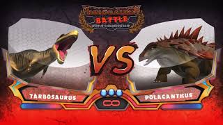 Tarbosaurus VS Polacanthus RESOUNDED  Teaser [upl. by Rutter]