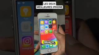 Les deux meilleures iphone de tout les tempsshorts smartphone iphonecerpelintech [upl. by Areema]