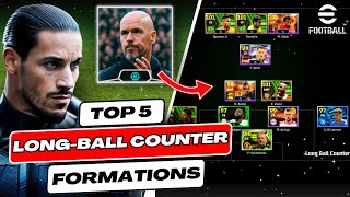 eFootball 2024 The BEST Formation and Tactics LongBall Counter [upl. by Babbie]