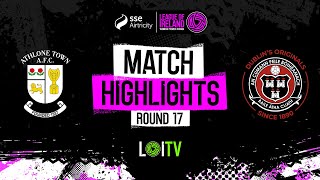 SSE Airtricity Womens Premier Division Round 17  Athlone Town 50 Bohemians  Highlights [upl. by Akyre]