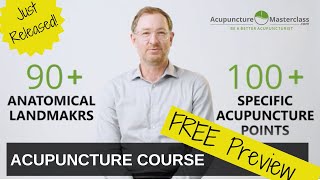 ACUPUNCTURE Online Course  FREE PREVIEW [upl. by Yelnahs]