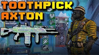 Borderlands 2  Toothpick Axton  BEST Commando Build  Assault Rifle Axton OP10 [upl. by Barnard972]