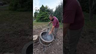 Stump Removal with Fire fyp wolferidge [upl. by Malone]