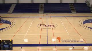 Columbia College vs West Hills College Coalinga Mens Basketball [upl. by Ennovahc]