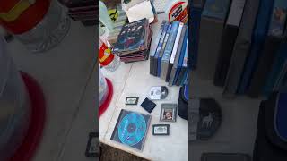 Gamers Manuel Leftovers fleamarket gameboy retrogames retrogaming gameshark nintendods [upl. by Golliner]