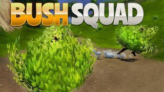 BUSH SQUAD Fortnite Battle Royale  rhinoCRUNCH [upl. by Dulla]