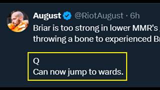 Briar Q can Jump to Wards now [upl. by Yuri]