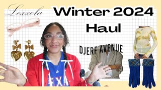 What I bought for Winter 2024  Winter 2024 Haul 2024trends winterhaul lexxola djerfavenue alba [upl. by Anihpled]