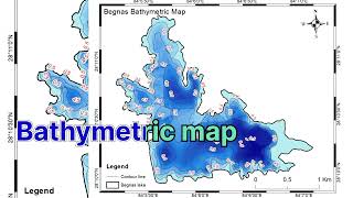 How to create bathymetric map in ArcGIS gistutorial bathymetricmap lakevolume [upl. by Kciwdahc]