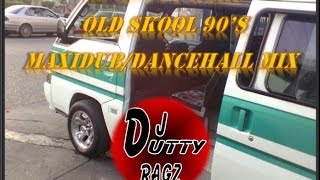 OLD SKOOL 90S MAXIDUBDANCEHALL MIX  DJ RAGZ [upl. by Natek]