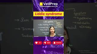 📚 Liddle Syndrome VedPrepBiologyAcademy csirnetlifesciences cuetpgpreparation gate iitjam [upl. by Philbert]