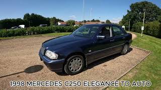 1998 MERCEDES C250 ELEGANCE TD AUTO [upl. by Mosnar]