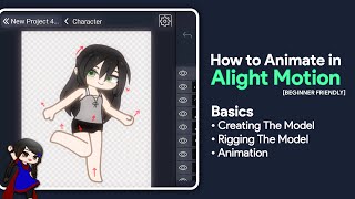 BEGINNER FRIENDLY How to Animate A Character in Alight Motion Full Tutorial  Check Description [upl. by Juback]