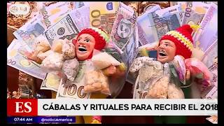 Cábalas y rituales para recibir el 2018 [upl. by Valerlan]