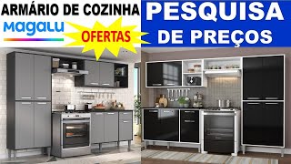 MAGAZINE LUIZA com OFERTAS de ARMÁRIO DE COZINHA Preços ACHADINHOS [upl. by Nyra921]