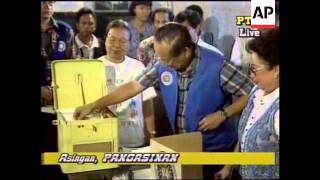 Philippines  Elections Open [upl. by Rodina]