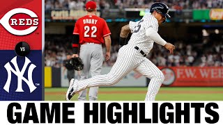 Reds vs Yankees Game Highlights 71222  MLB Highlights [upl. by Ylrehc]