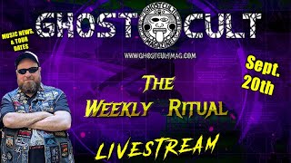 The Weekly Ritual Rock and Metal News Show Live 92024 [upl. by Anirbys]