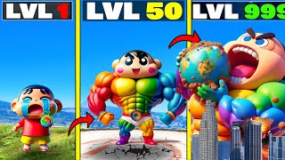 Upgrading to RAINBOW SHINCHAN in GTA 5 [upl. by Inotna]