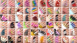 200 Best Creative Nail Art Ideas Compilation  New Nails Design for Girl  Nails Design [upl. by Beverlee]