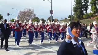 2023 LAUSD All City Band  2023 Rose Parade Last Mile [upl. by Assiron196]