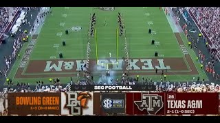 Texas AampM vs Bowling Green 2024  full game [upl. by Eiramanig]