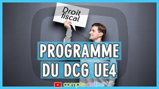 Programme DCG Droit fiscal [upl. by Senzer]