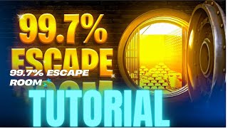 997 Escape Room All Levels Fortnite Tutorial [upl. by Mudenihc]