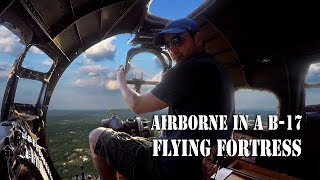 In flight exploration of a B17 Bomber [upl. by Bass]