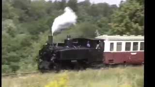 Steamlocomotive of Jindrichuv hradec railway CzechJuly 2000 2 蒸気機関車 インドルジフーフ フラデツ鉄道 チェコ2000年7月） ２ [upl. by Kaile973]