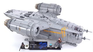 LEGO Star Wars UCS Razor Crest 75331 review Unsponsored tour of a massive collector piece [upl. by Kashden]