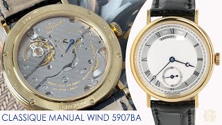 Breguet Classique Manual Wind Yellow Gold 5907BA12984 [upl. by Adirahs]