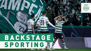 BACKSTAGE SPORTING  Sporting CP x Borussia Dortmund [upl. by Arlon]