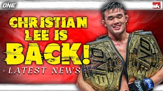 Christian Lees return  Adrian Lees next fight new matchups  ONE Championship Podcast [upl. by Azirb30]