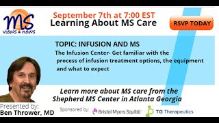 Learning About MS Care  What needs to be known about Infusion Therapy and MS Episode [upl. by Anaujat834]