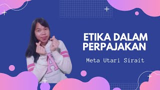 Contoh Kasus Pelanggaran Etika dalam Perpajakan [upl. by Aramoy997]