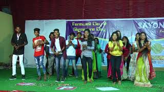 SAYONARA 2018  Farewell song  Apoorva College Karimnagar [upl. by Gibbons]