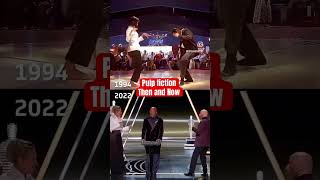 Pulp Fiction Then VS Now pulpfiction movie umathurman johntravolta tarantino dance dancing [upl. by Amitie]