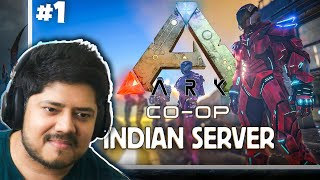 ARK SURVIVAL EVOLVED CooP w Friends on INDIAN SERVER  PvP Enabled [upl. by Adnohral]