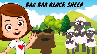 Baa Baa Black Sheep  Nursery Rhymes and Kids Songs [upl. by Marlie]