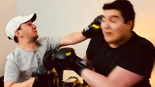 Boxing Shadical In Real Life [upl. by Dnalhsa]