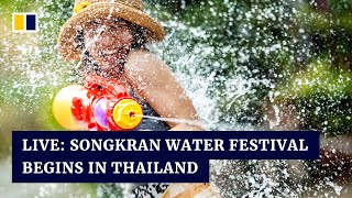 WATCH LIVE Songkran water festival begins in Thailand [upl. by Kazim]