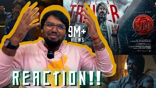 LEO  Official Trailer  REACTION  Thalapathy Vijay  Lokesh Kanagaraj  Anirudh Ravichander [upl. by Larsen]