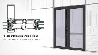 Schüco Door System  AD UP [upl. by Dwaine]